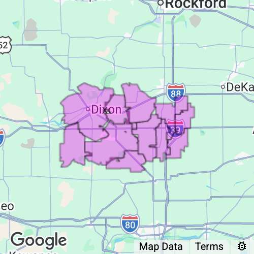 Lee County Illinois real estate agent mailing area