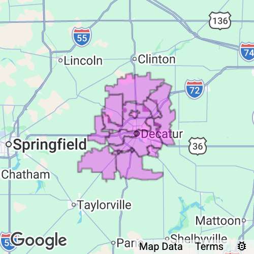 Macon County Illinois real estate agent mailing area