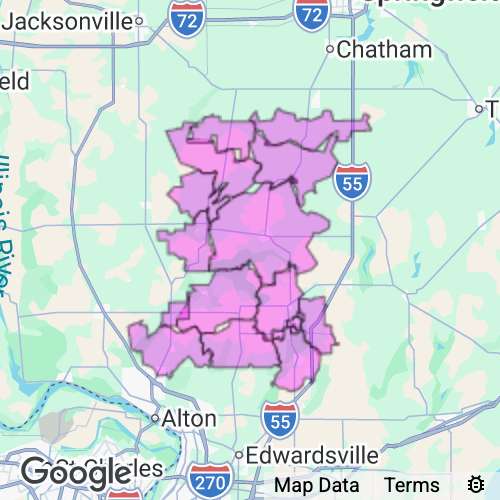 Macoupin County Illinois real estate agent mailing area