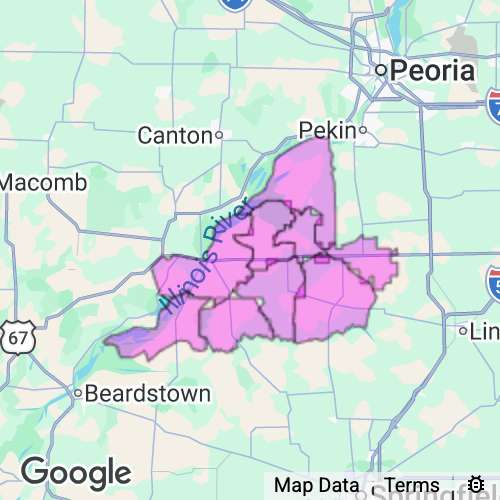 Mason County Illinois real estate agent mailing area
