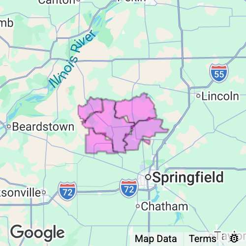 Menard County Illinois real estate agent mailing area