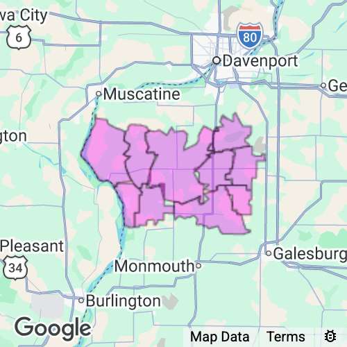 Mercer County Illinois real estate agent mailing area