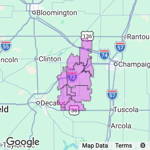 Piatt County Illinois real estate agent mailing area