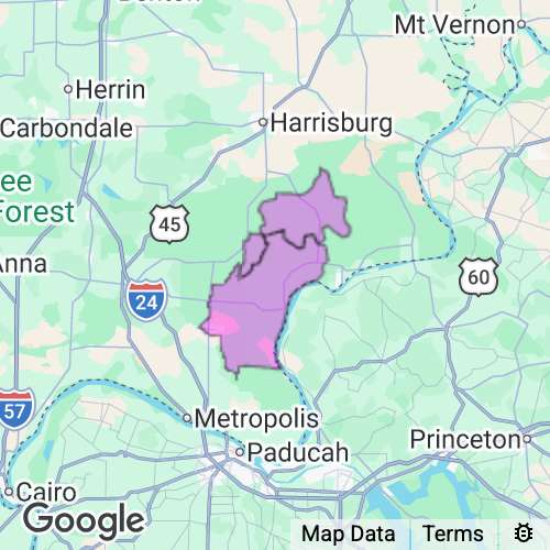 Pope County Illinois real estate agent mailing area