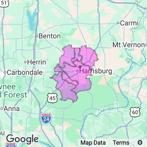 Saline County Illinois real estate agent mailing area