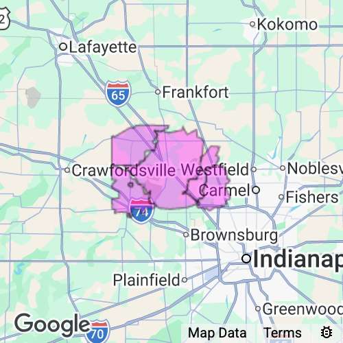 Boone County Indiana real estate agent mailing area
