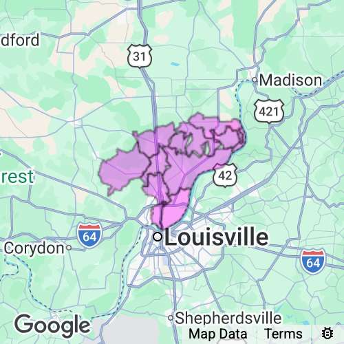 Clark County Indiana real estate agent mailing area