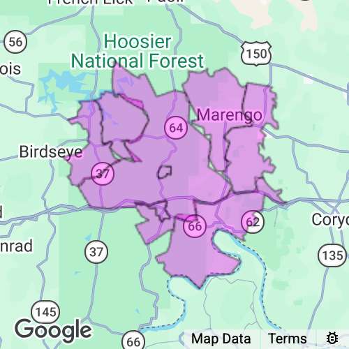Crawford County Indiana real estate agent mailing area