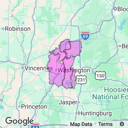 Daviess County Indiana real estate agent mailing area