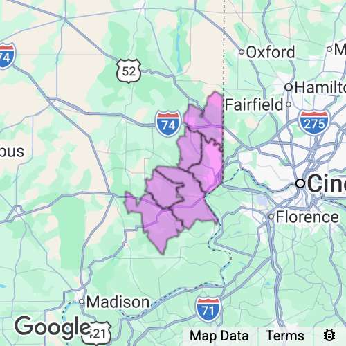 Dearborn County Indiana real estate agent mailing area