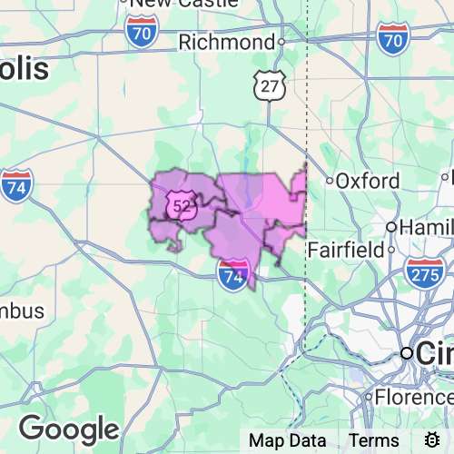 Franklin County Indiana real estate agent mailing area
