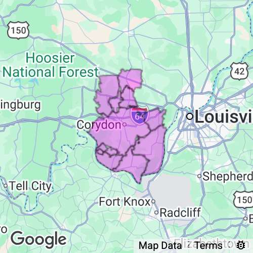 Harrison County Indiana real estate agent mailing area