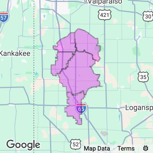 Jasper County Indiana real estate agent mailing area