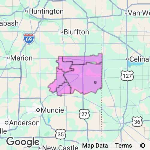 Jay County Indiana real estate agent mailing area