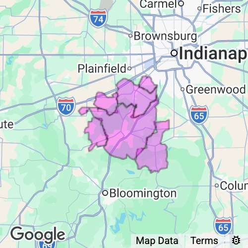 Morgan County Indiana real estate agent mailing area