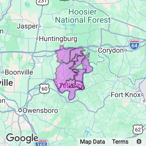 Perry County Indiana real estate agent mailing area