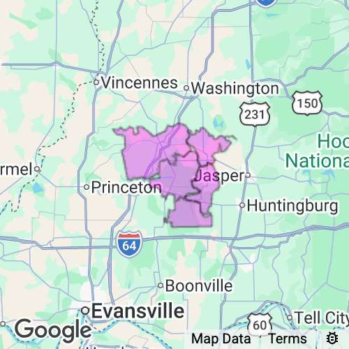 Pike County Indiana real estate agent mailing area