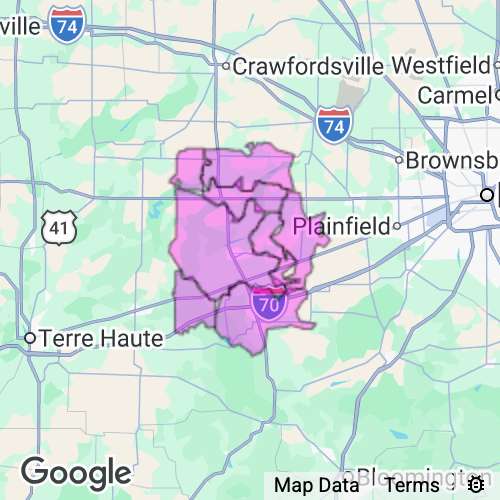 Putnam County Indiana real estate agent mailing area