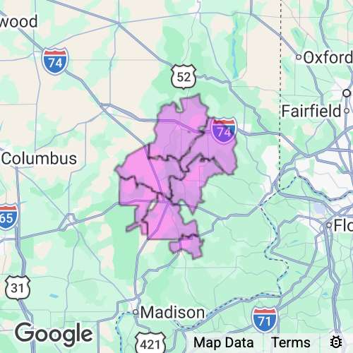 Ripley County Indiana real estate agent mailing area