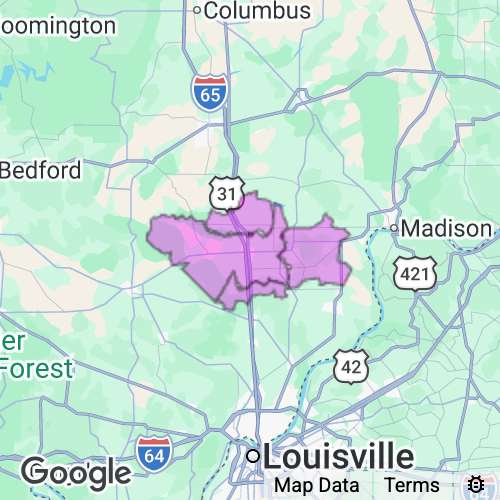 Scott County Indiana real estate agent mailing area