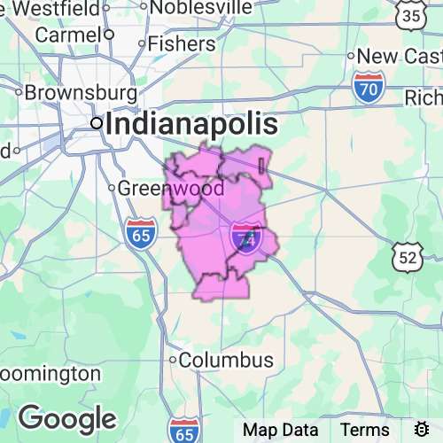 Shelby County Indiana real estate agent mailing area
