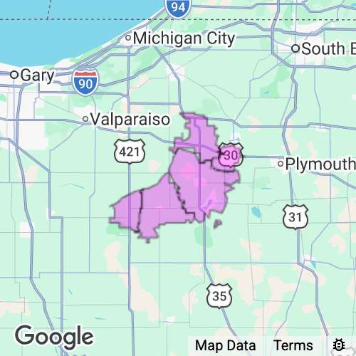 Starke County Indiana real estate agent mailing area