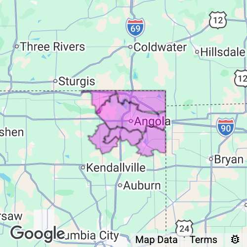 Steuben County Indiana real estate agent mailing area