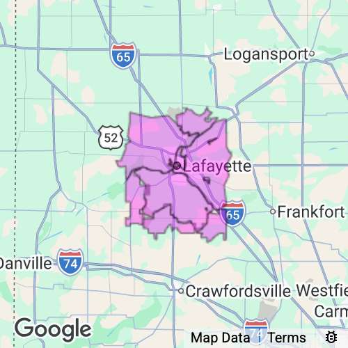Tippecanoe County Indiana real estate agent mailing area