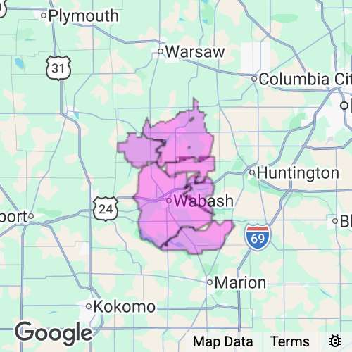 Wabash County Indiana real estate agent mailing area