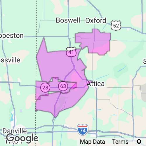 Warren County Indiana real estate agent mailing area