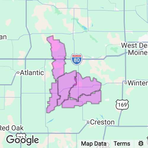 Adair County Iowa real estate agent mailing area