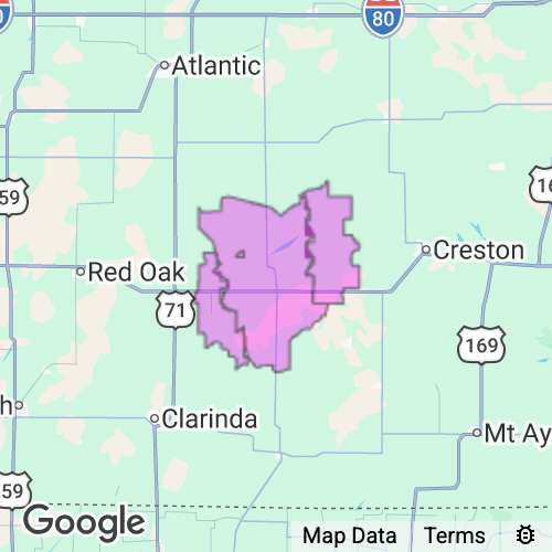 Adams County Iowa real estate agent mailing area