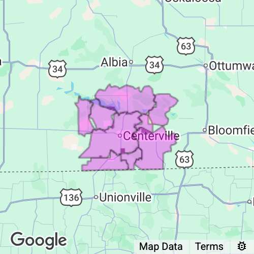 Appanoose County Iowa real estate agent mailing area