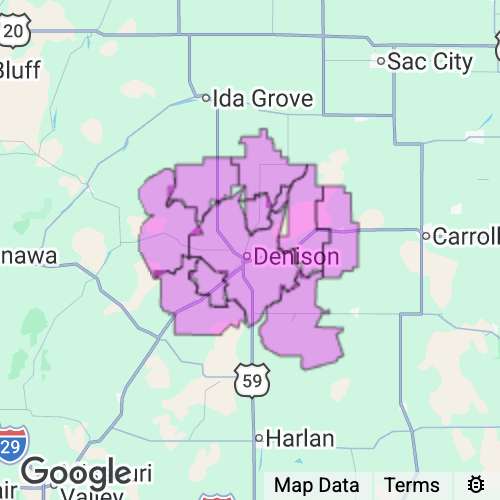 Crawford County Iowa real estate agent mailing area