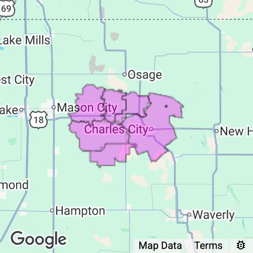 Floyd County Iowa real estate agent mailing area
