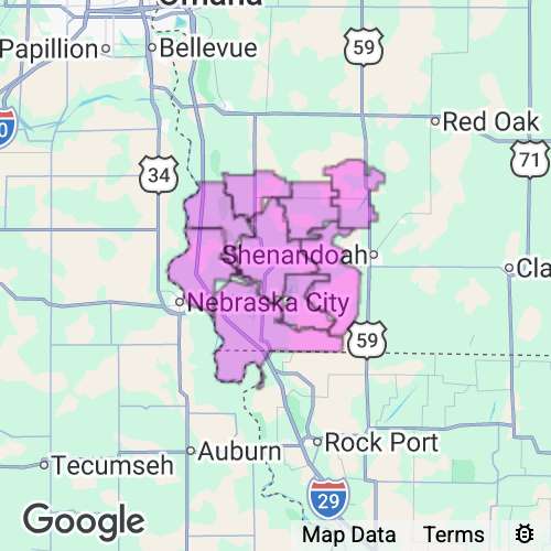 Fremont County Iowa real estate agent mailing area