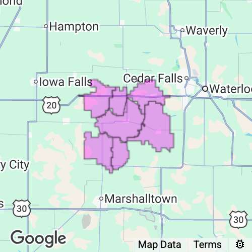 Grundy County Iowa real estate agent mailing area