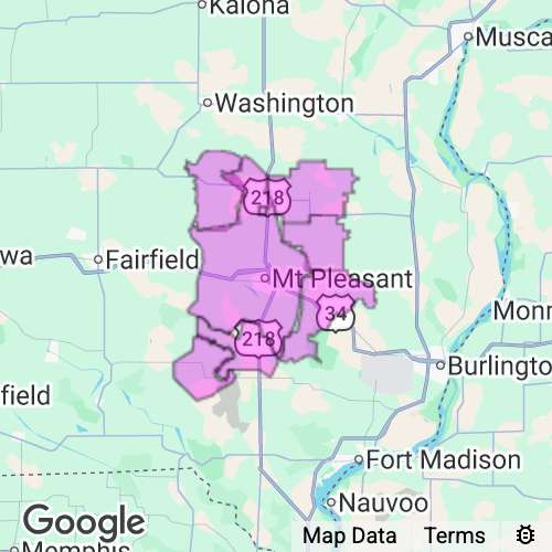 Henry County Iowa real estate agent mailing area