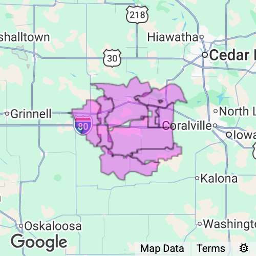 Iowa County Iowa real estate agent mailing area