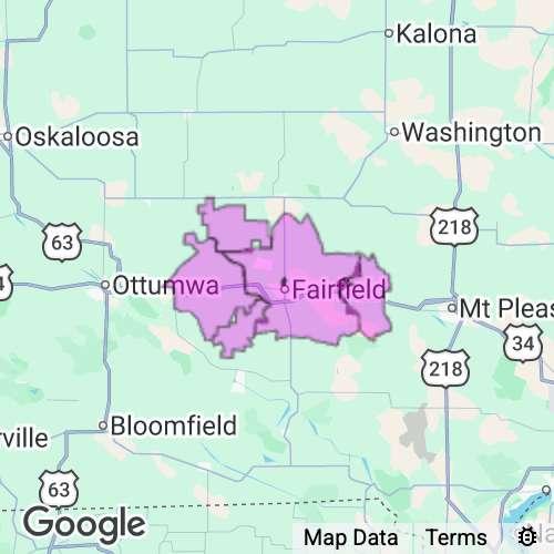 Jefferson County Iowa real estate agent mailing area