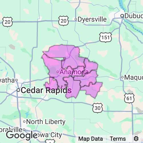 Jones County Iowa real estate agent mailing area