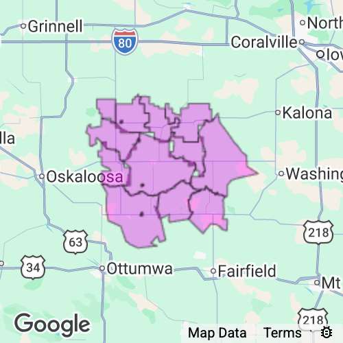 Keokuk County Iowa real estate agent mailing area