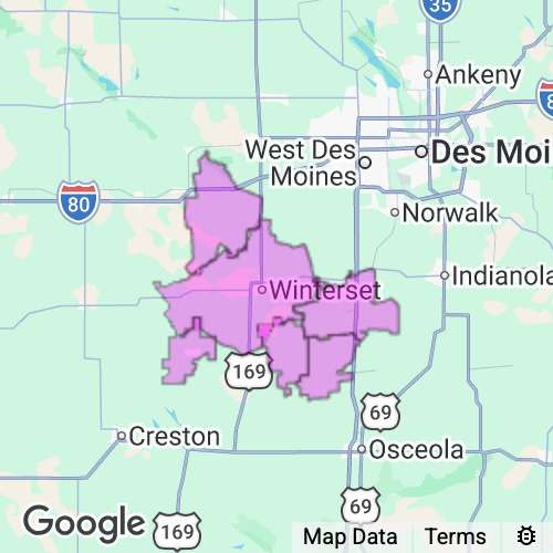 Madison County Iowa real estate agent mailing area