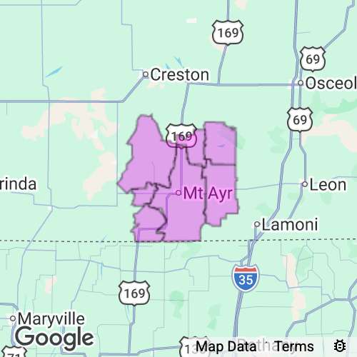 Ringgold County Iowa real estate agent mailing area