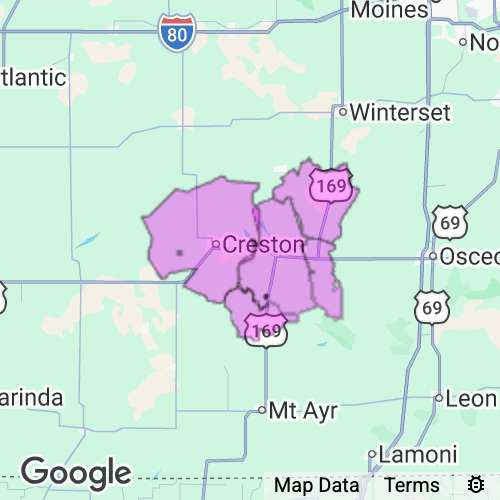 Union County Iowa real estate agent mailing area