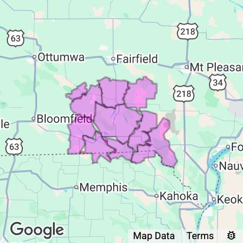 Van Buren County Iowa real estate agent mailing area