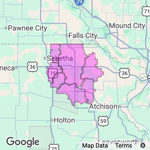 Brown County Kansas real estate agent mailing area