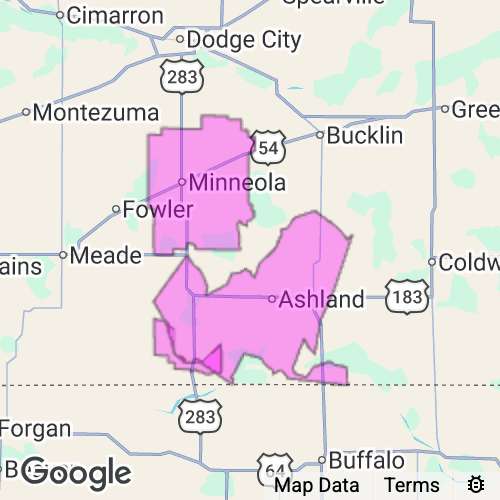Clark County Kansas real estate agent mailing area