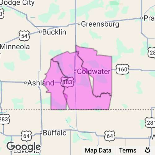Comanche County Kansas real estate agent mailing area