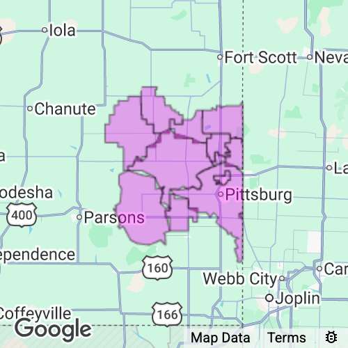 Crawford County Kansas real estate agent mailing area